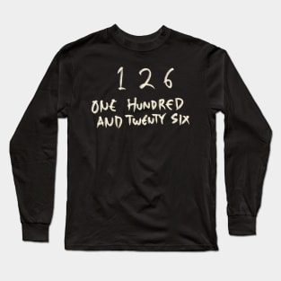 126 Long Sleeve T-Shirt